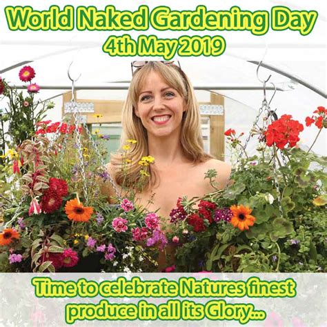 World Naked Gardening Day First Tunnels