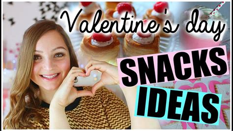 Valentines Day Snacks Gemminamakeup Youtube