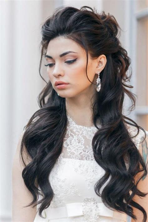 15 Inspirations Of Long Hairstyles Down For Wedding