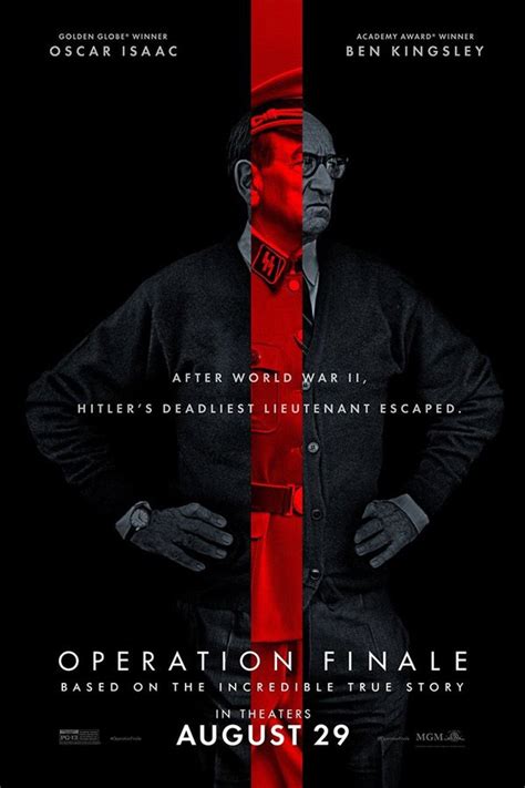 Thrilling Final Trailer For Operation Finale Movie Starring Oscar