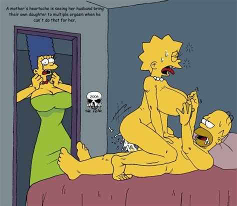 rule 34 female homer simpson human lisa simpson male marge simpson straight tagme the fear the