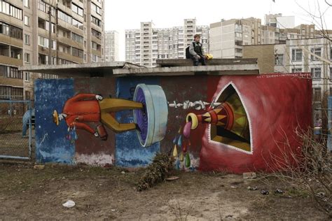 Surreal Street Art From Eastern Europe 18 Pieces
