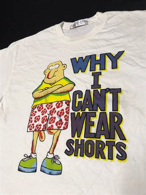 Very Rare Why I Cant Wear Shorts Grailed