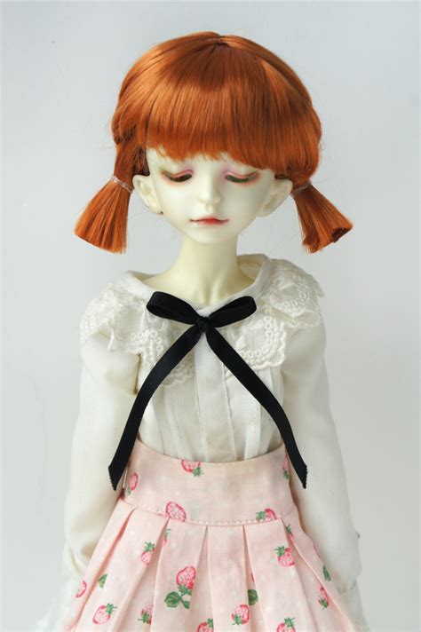 Pretty New Stle Bjd Synthetic Mohair Doll Wigs Jd553