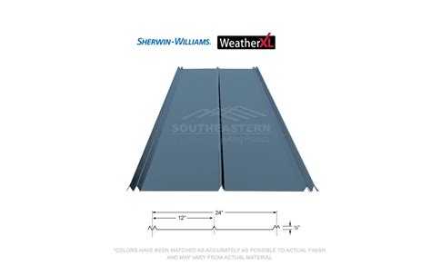 5v Sherwin Williams Premium 29 Gauge Metal Roofing Hawaiian Blue