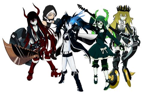 Black Rock Shooter Characters Wallpaper By Sibartsmen On Deviantart