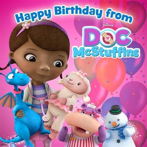 Doc McStuffin S Doc Mcstuffins Birthday Doc Mcstuffins Party Happy Birthday Cards