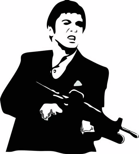 Scarface Wall Art By Lynchmobgraphics On Etsy Album Art Design The