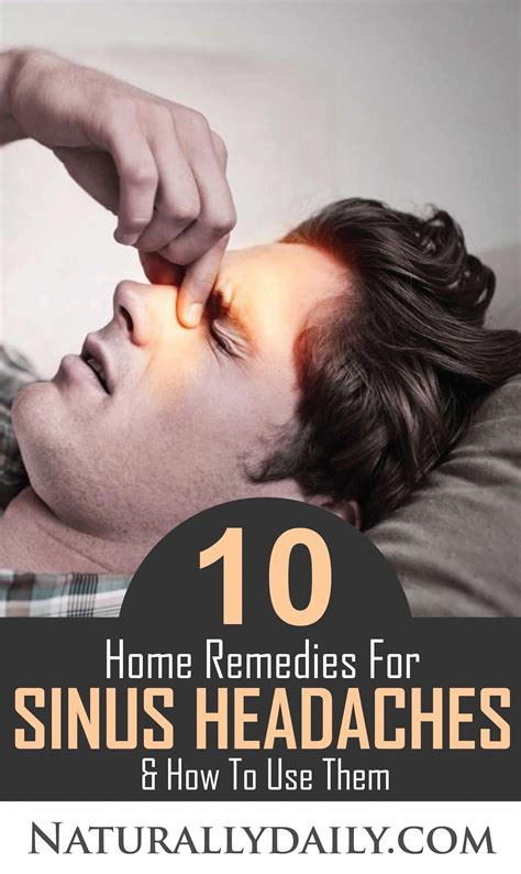 10 Home Remedies For Sinus Headaches And How To Use Them In 2020 Home
