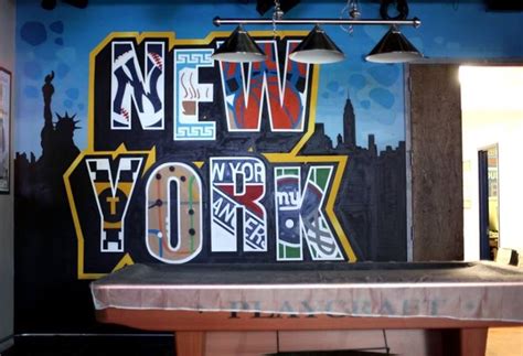 Yankees Rangers Giants Knicks Mural Murals Street Art Nyc