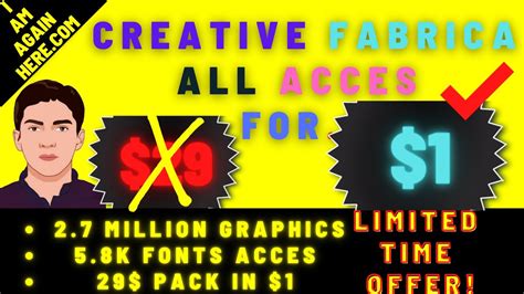 Creative Fabrica All Access Subscription 1 Creative Fabrica All