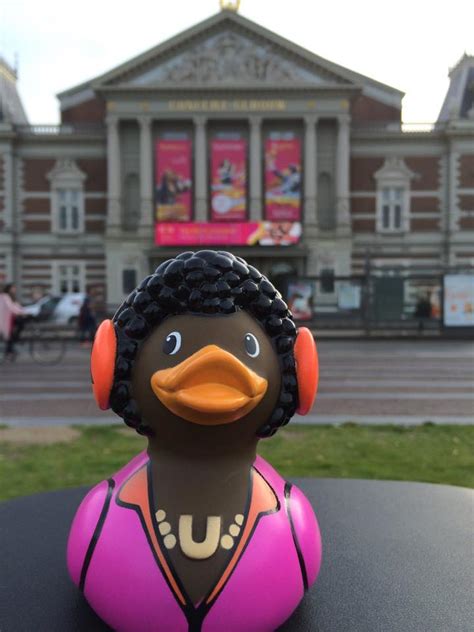 Music Lover Rubber Duck Amsterdam Duck Store