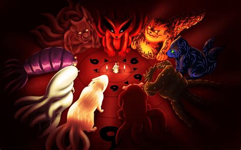 Wallpaper Illustration Anime Naruto Shippuuden Dragon Demon
