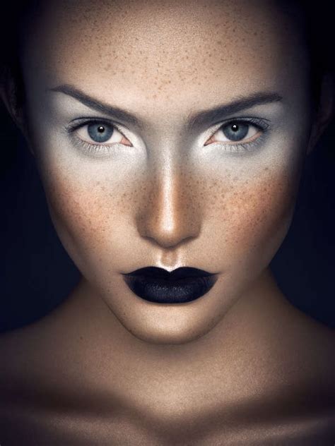 Monochromatic Makeup Portraits Vanessa Cruz By Yulia