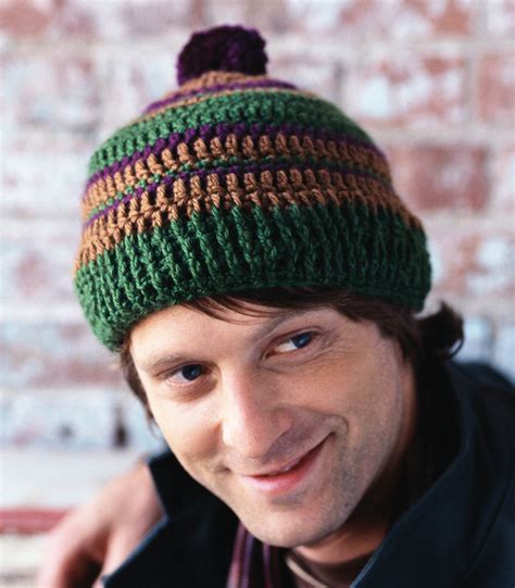 How do you read the patterns? Retro Stripe Hat Crochet Pattern from Red Heart Yarn ...