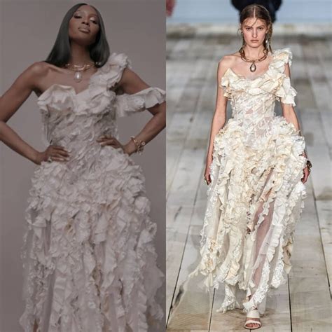Naomi Campbell Wears Alexander Mcqueen For Black Is King