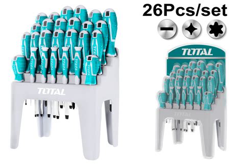 Total Tools 18 Piece Magnetic Screwdriver Set Commercial Grade Phillips
