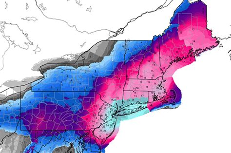 What Really Happened During The Blizzard Of 2015 In Two Maps