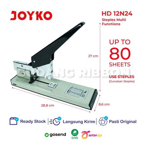 Jual JOYKO HD 12N 24 STAPLER BESAR JILID HEAVY DUTY STEPLER Di Lapak