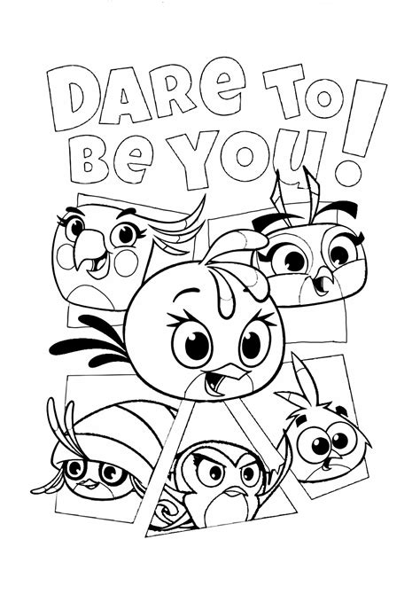 Coloring Pages By Angrybirdstiff On Deviantart