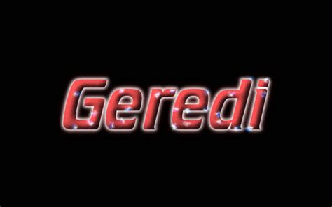 Geredi Logo Herramienta De Diseño De Nombres Gratis De Flaming Text