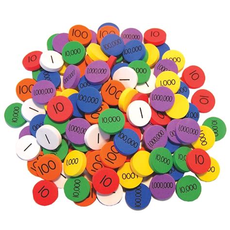 Place Value Disks 3 6 Creative Education Supplies Math Freebie