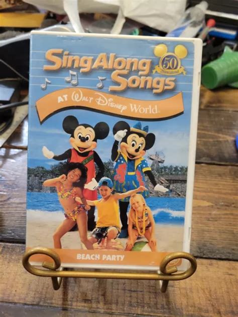 Sing Along Songs Beach Party At Walt Disney World Dvd £586
