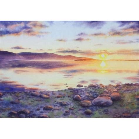 Πίνακες Ζωγραφικής Ηλιοβασίλεμα Θαλασσινό τοπιο