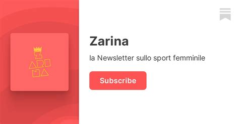 zarina zarina newsletter substack