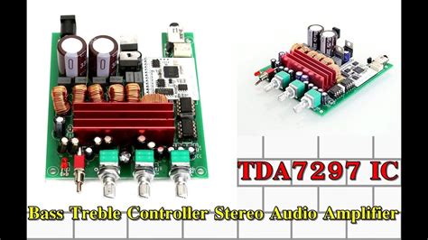 Tda7297 ic is a stereo dual bridge, class ab dual channel audio amplifier. Tda7297 Audio Amplifier Circuit - Pcb Circuits