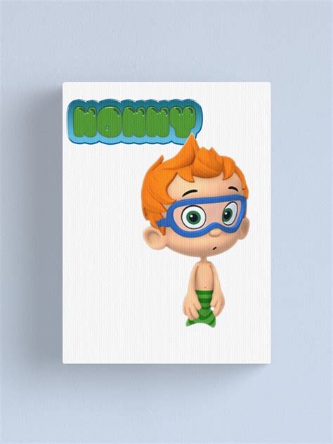 Nonny Bubble Guppies Canvas Print For Sale By Richmoolah88 Redbubble