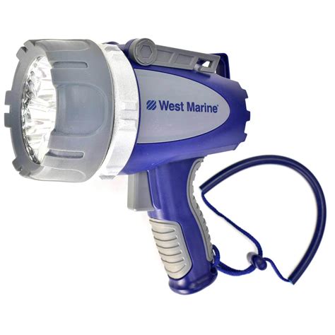 WEST MARINE Waterproof 3000-Lumen Rechargeable LED Spotlight | West Marine
