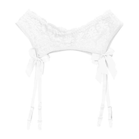 Fashion Sexy Mens Sheer Lace Suspenders Sexy Lingerie Garter Belt