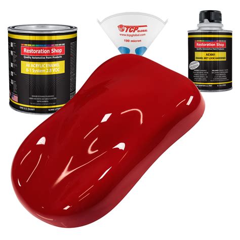 Restoration Shop Regal Red Acrylic Enamel Auto Paint Complete Quart