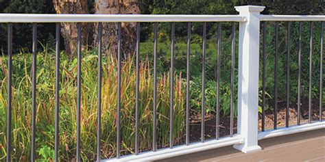 100% vinyl with titanium dioxide no rusting, fading, rotting, or peeling low maintenance never paint pros and cons of vinyl deck railing. CertainTeed EverNew Railing Balusters - LBM Journal