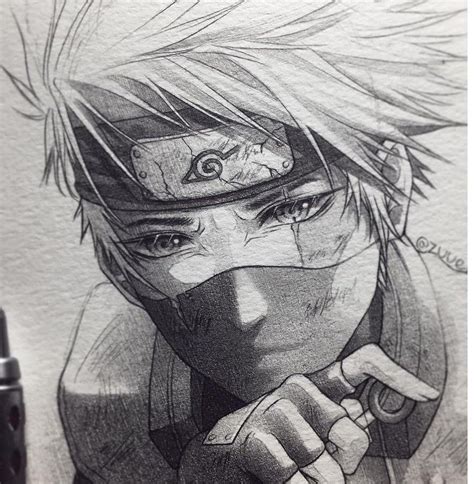 Pin By Alyne Darkwood On Naruto Naruto Sketch Kakashi Drawing