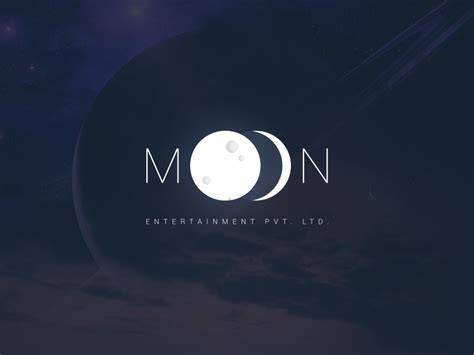 Moon Logo By Malik Shaikh On Dribbble