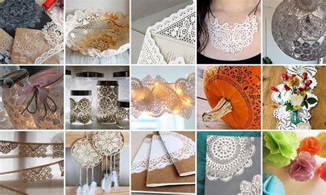 15 Creative Ways To Use A Doily Brit Co