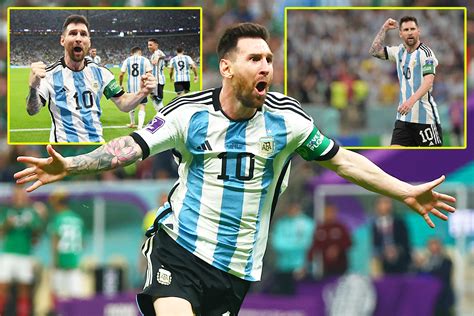 Lionel Messi Fires Argentina To Vital Victory Over Mexico And