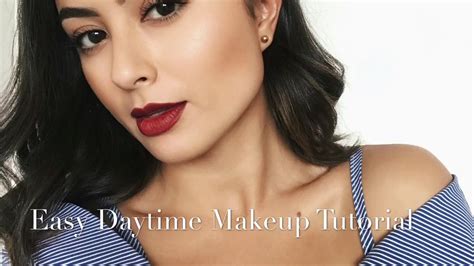 Super Easy Daytime Makeup Tutorial Youtube