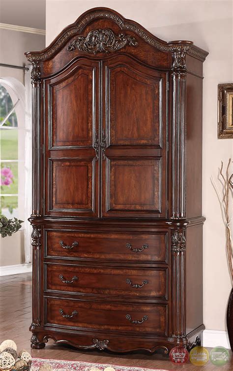 They are loaded with incredibly stunning qualities that enable you to add your unique taste to the bedroom. Omar Traditional Cherry Canopy Bedroom Set with Carved ...