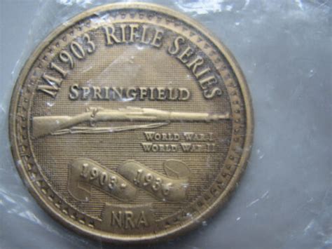 Coin Nra Classic Collectors Rifle Series M1903 Springfield Token