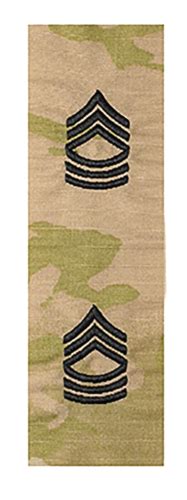 Us Army Ocp Sew On Rank For Cap Only E8 Master Sergeant Ebay