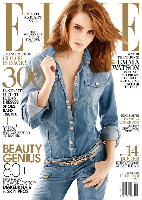 Emma Watson In Elle Magazine April 2014 Issue Hawtcelebs