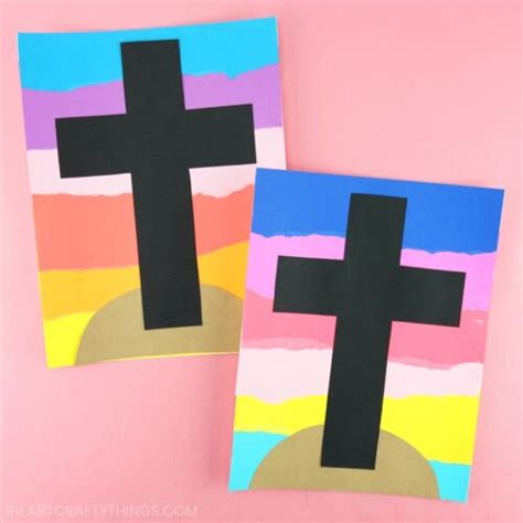 Easter Cross Craft I Heart Crafty Things