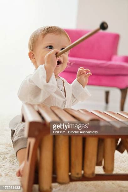 Baby Playing Xylophone Photos And Premium High Res Pictures Getty Images