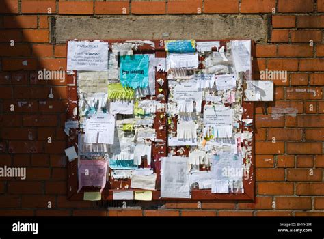 Notice Board Hi Res Stock Photography And Images Alamy