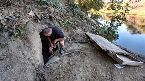 Caves At Homeless Encampments Found Along Tuolumne River In Modesto