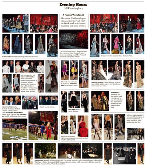 Evening Hours A Fashion Week For All The New York Times