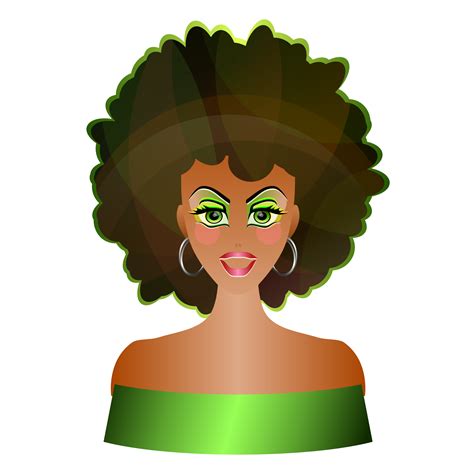 Afro Clipart Cliparts Co